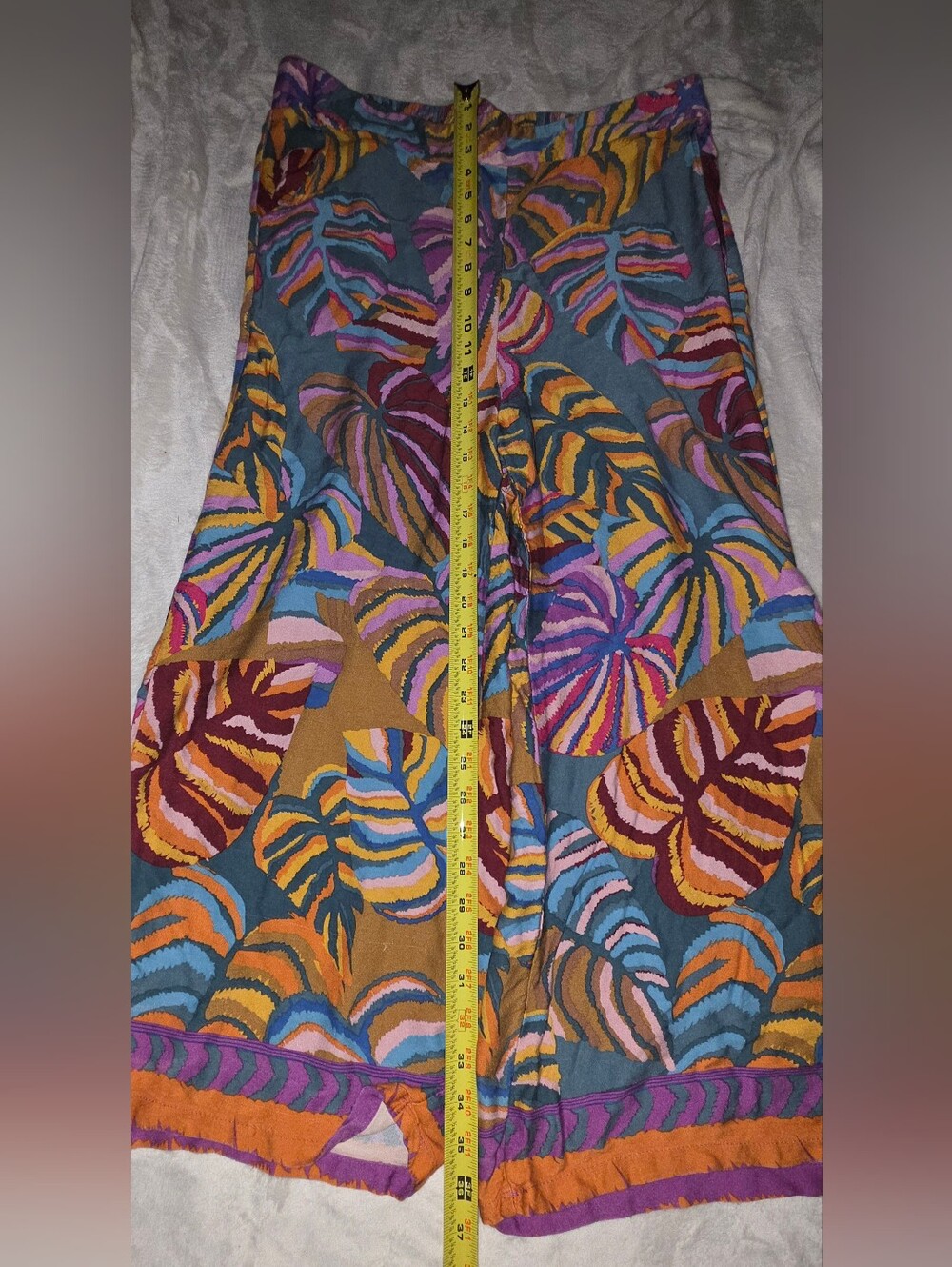 Haute Hippe XL Wide LegTropical Pants - Picture 2 of 4